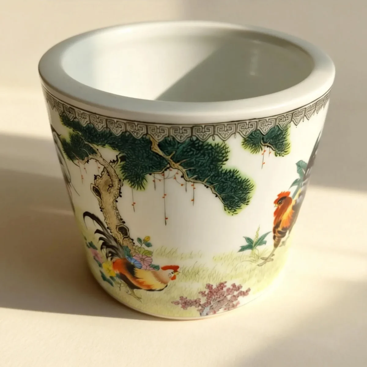 Rooster Brush Holder