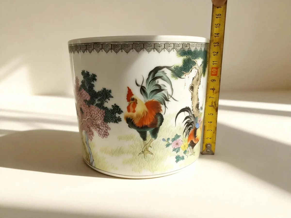 Rooster Brush Holder
