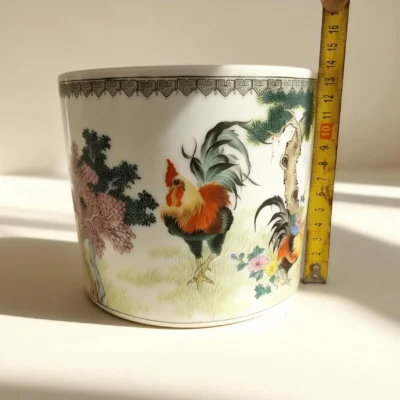 Rooster Brush Holder