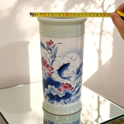 Blue Lotus Pond Arrow Vase