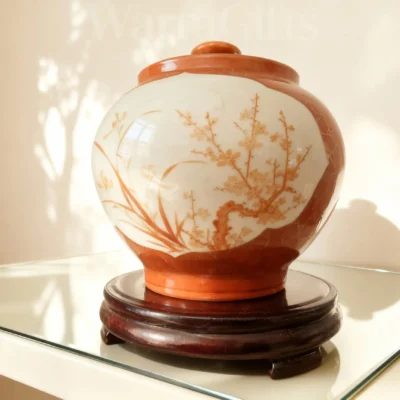 huacao01 Autumn Rhythm Elegant Interest Porcelain Jar