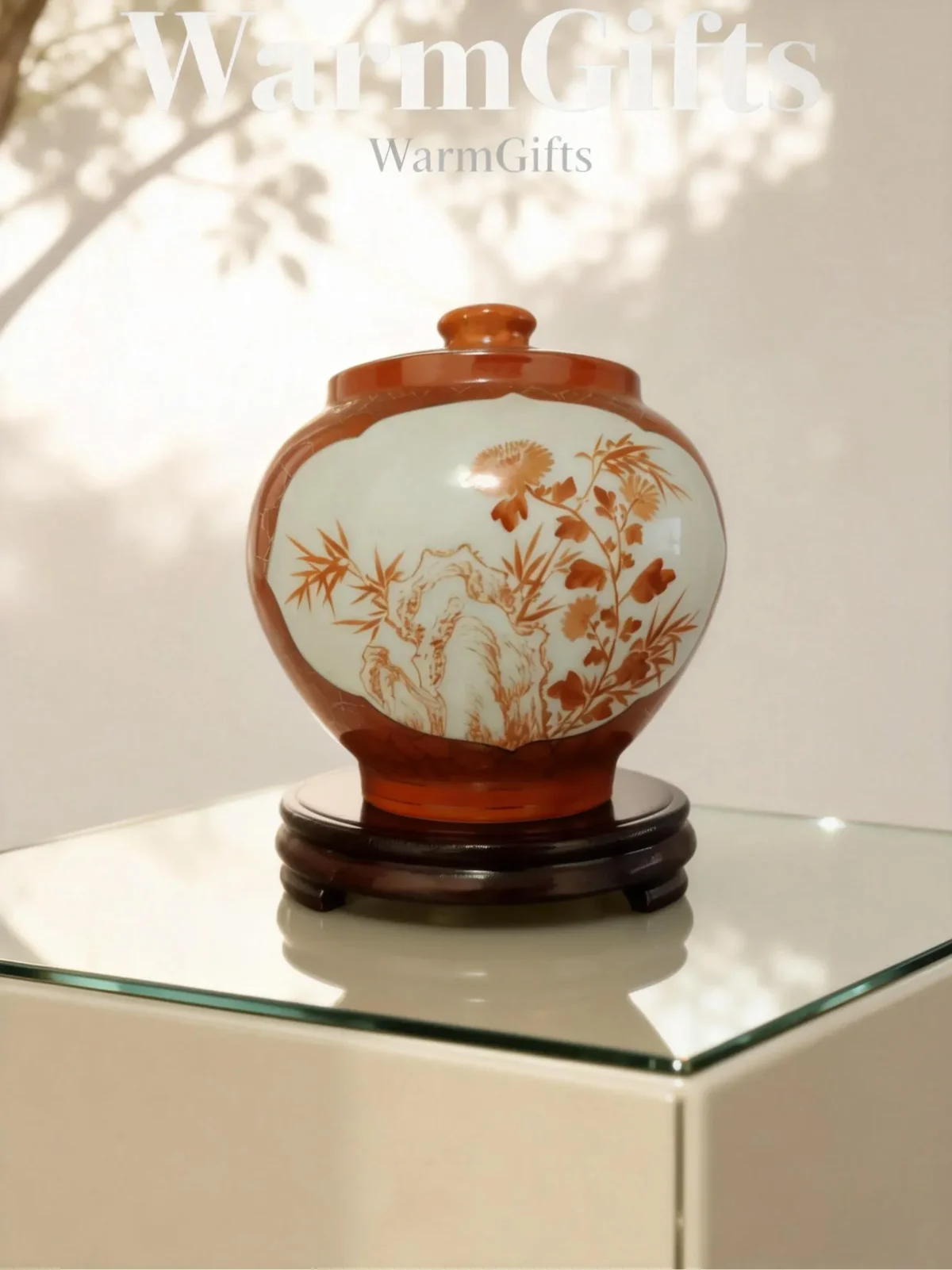 Huacao03 Autumn Rhythm Elegant Interest Porcelain Jar