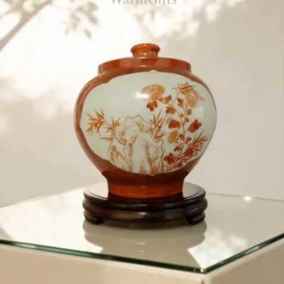 Huacao03 Autumn Rhythm Elegant Interest Porcelain Jar