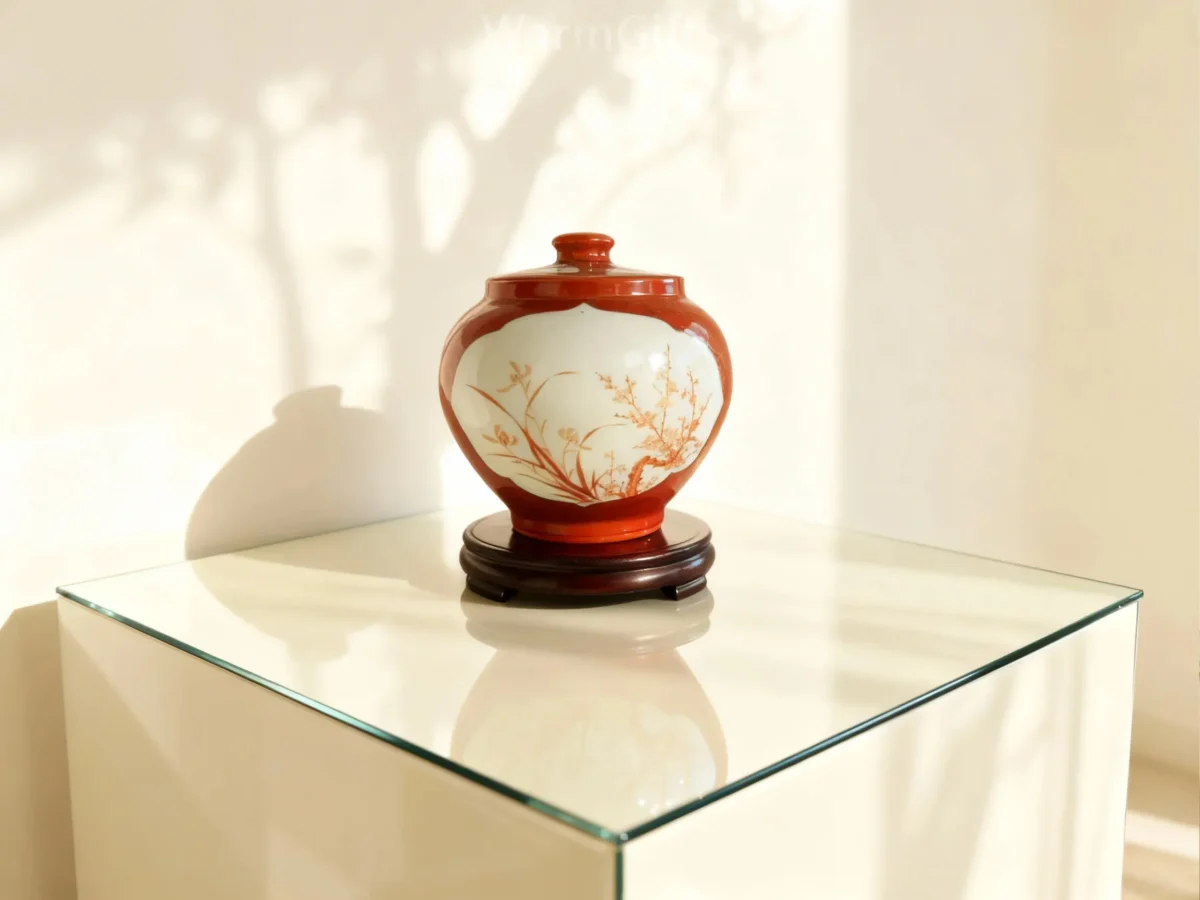 Huacao04 Autumn Rhythm Elegant Interest Porcelain Jar