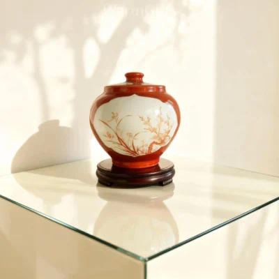 Huacao04 Autumn Rhythm Elegant Interest Porcelain Jar