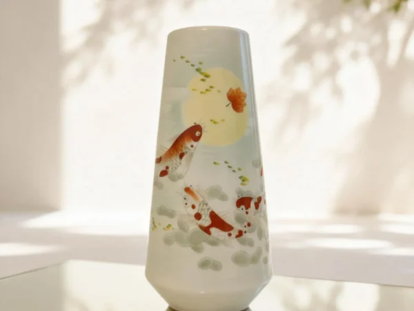 Irregular Golden Bell Porcelain Goldfish