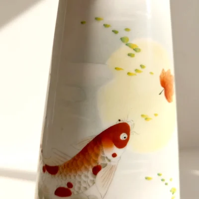 Irregular Golden Bell Porcelain Goldfish