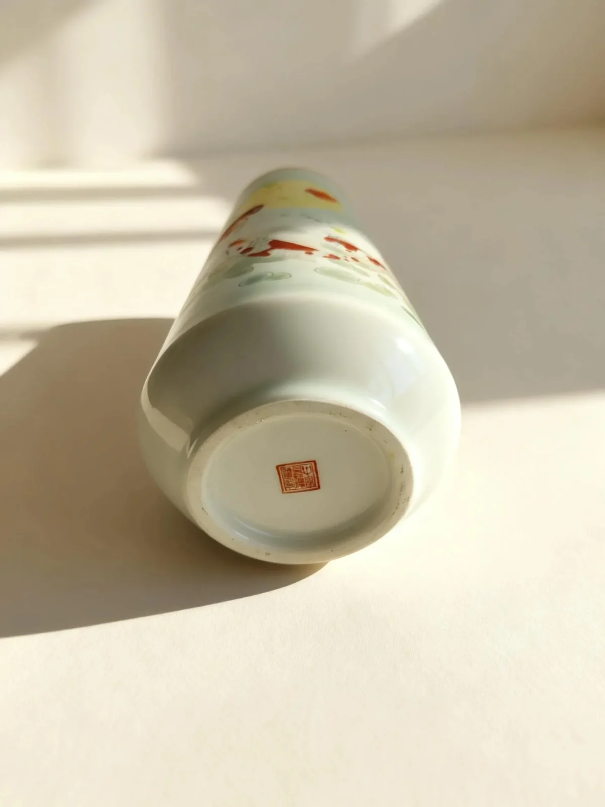 Irregular Golden Bell Porcelain Goldfish