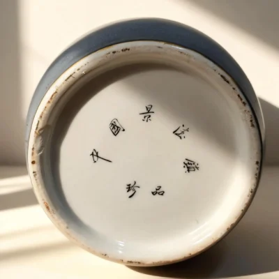 Colored Glaze Carp Arrow Vase