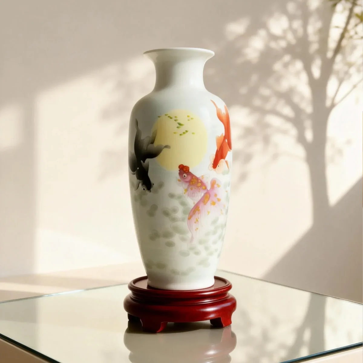 Irregular Winter Melon Bottle Goldfish