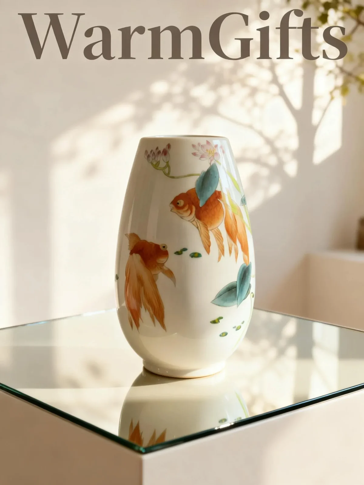 Goldfish Flower Vase