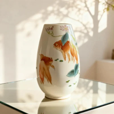 Goldfish Flower Vase