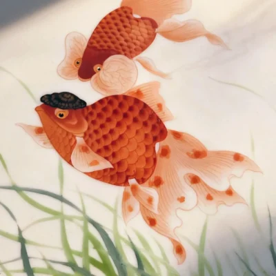 Goldfish Bringing Fortune??s Turn