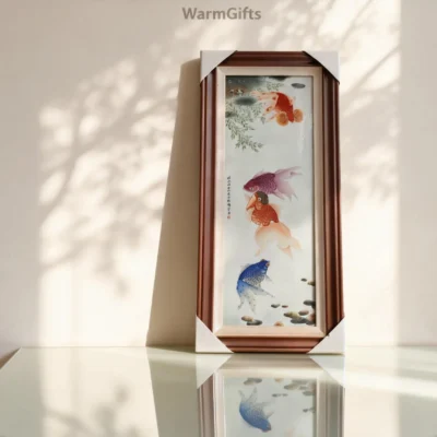 Jinyu03 Four-Panel Screen of ??Wealth and Honor Filling the Hall??