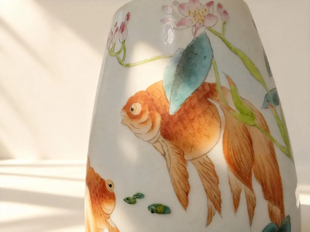 Goldfish Flower Vase