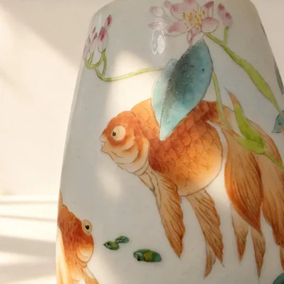 Goldfish Flower Vase