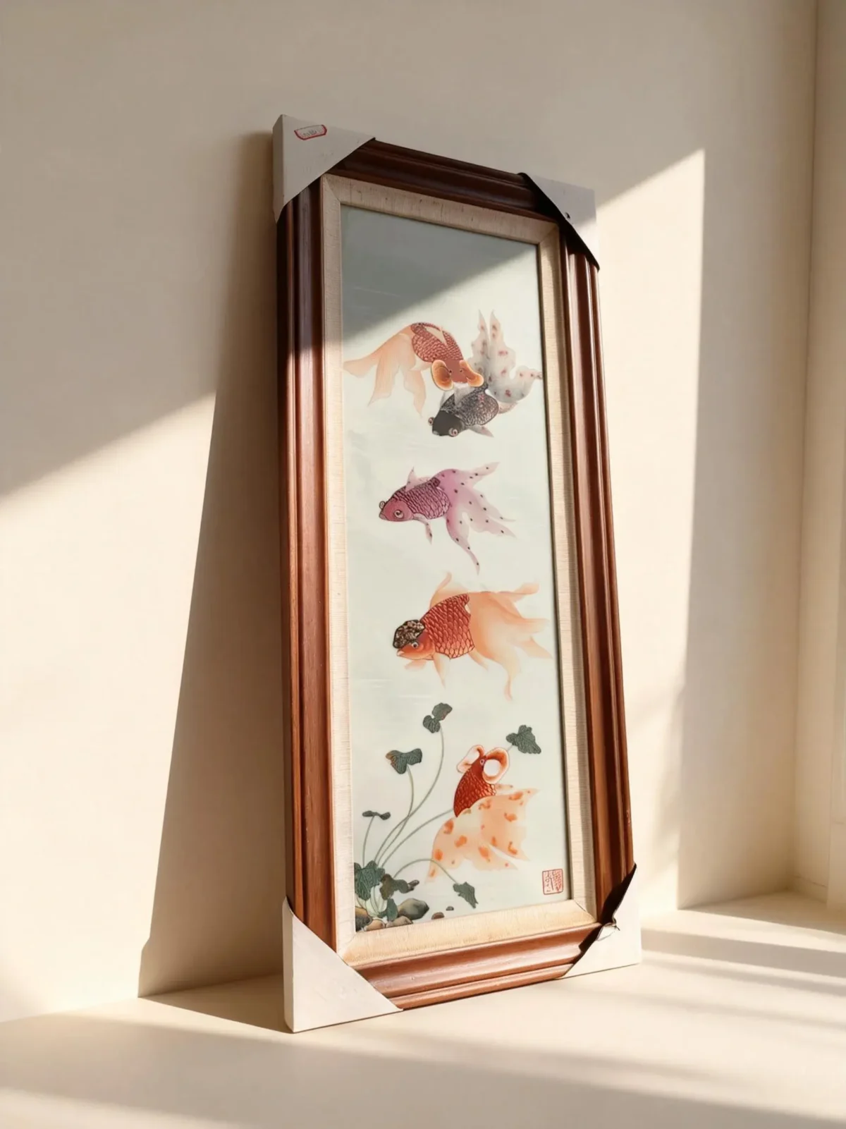 Jinyu09 Four-Panel Screen of ??Wealth and Honor Filling the Hall??