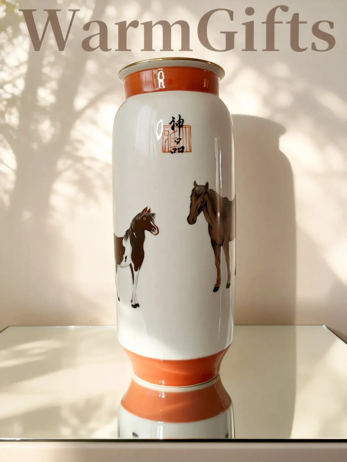 Noble Horse Julintang Arrow Vase