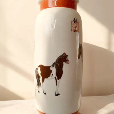 Noble Horse Julintang Arrow Vase
