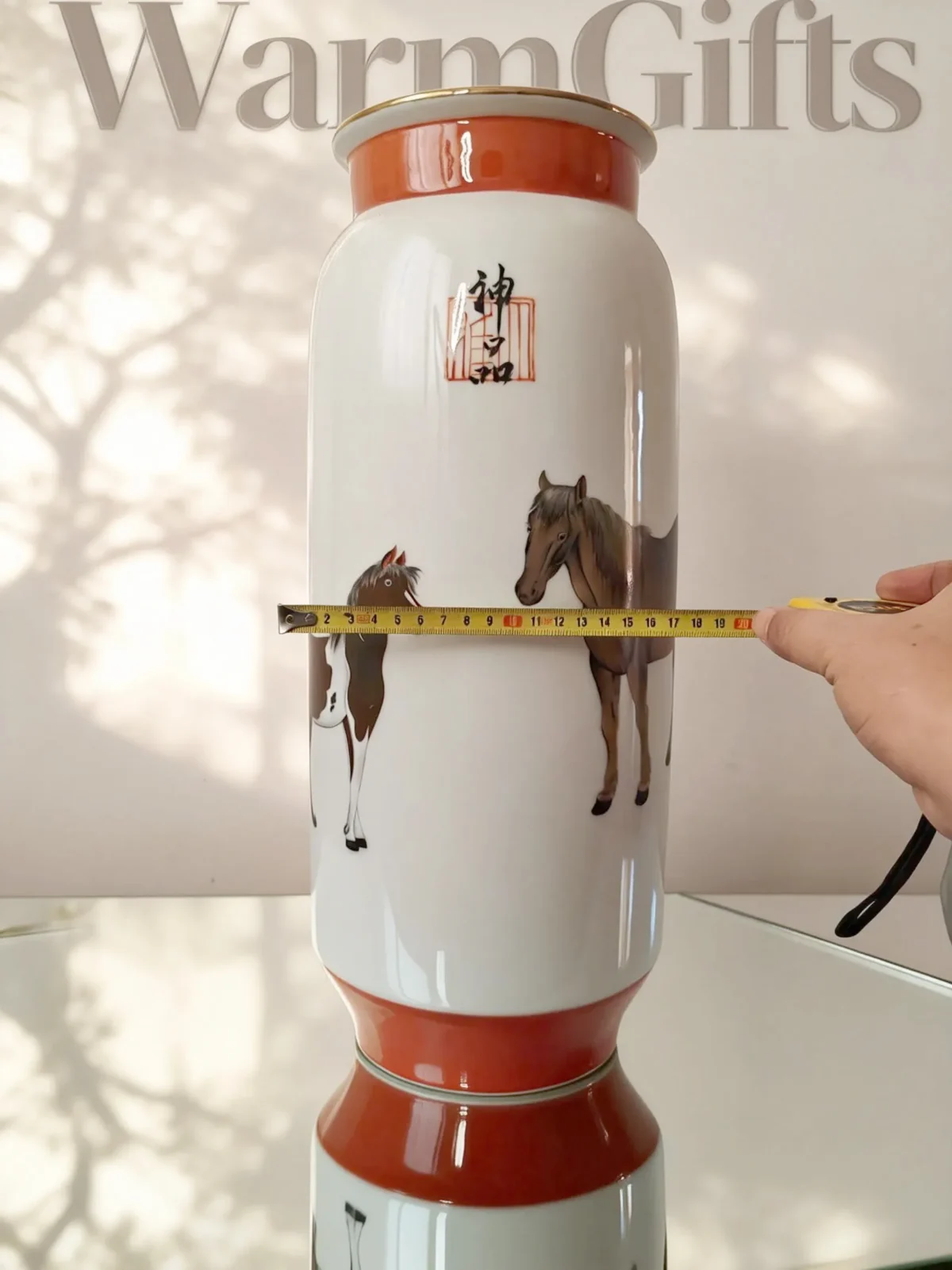 Noble Horse Julintang Arrow Vase