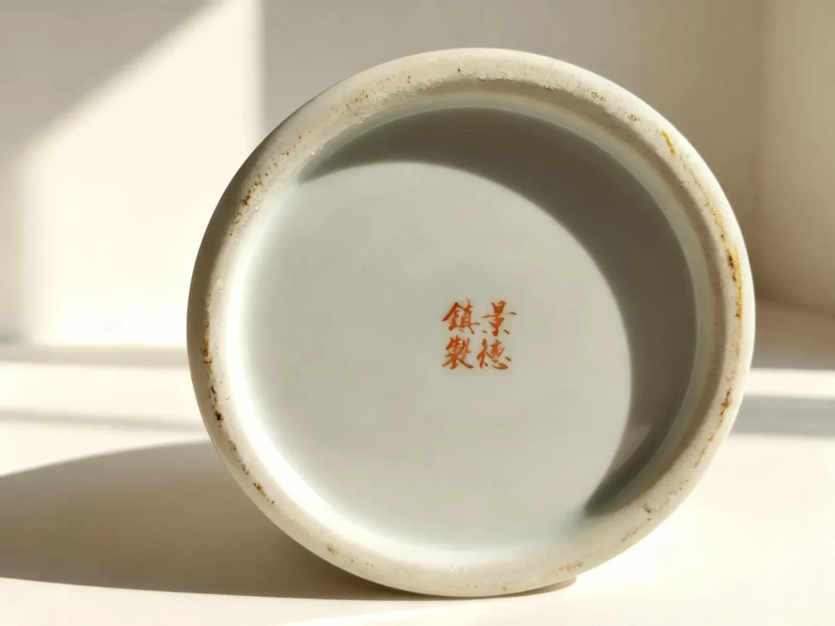 Tiger and Waves Brush Holder