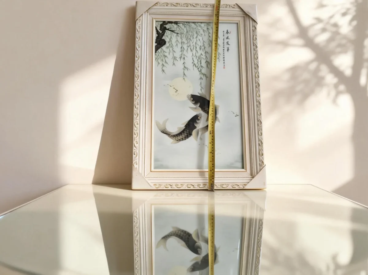 Liushu06 Twin Fish Under Willow