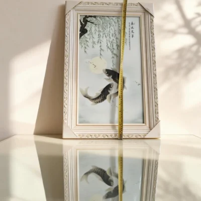 Liushu06 Twin Fish Under Willow