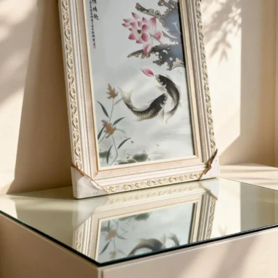 Liyu02 Fish Frolicking in Lotus Pond