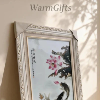 Liyu03 Fish Frolicking in Lotus Pond