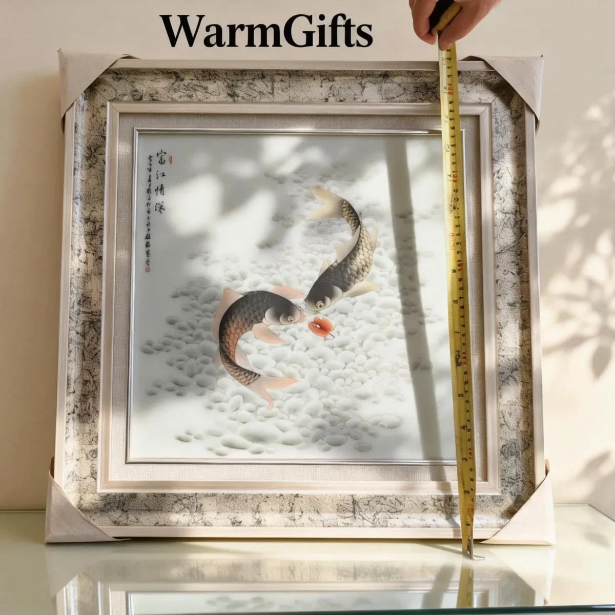 Liyu04 Twin Fish Sporting in Water