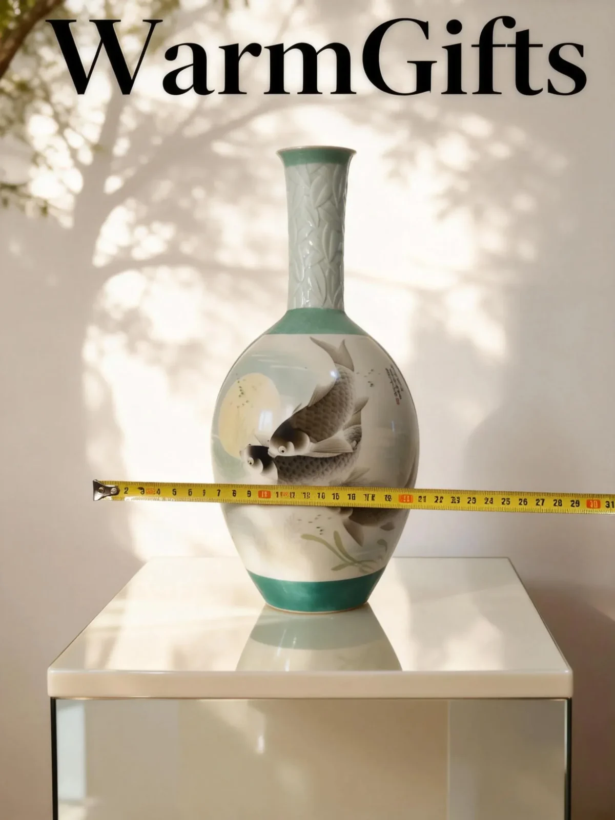 Irregular Gallbladder Bottle Double Reserved Panel Carp