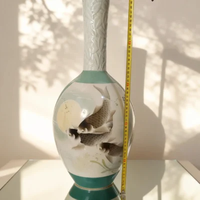 Irregular Gallbladder Bottle Double Reserved Panel Carp