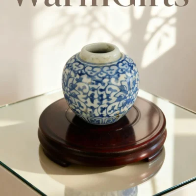 qinghua01 Blue-and-White Cloud Pattern Small Jar