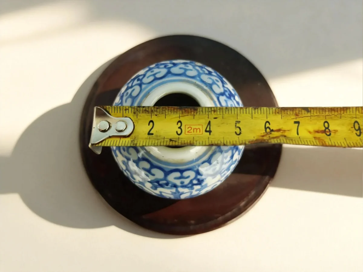 Qinghua07 Blue-and-White Cloud Pattern Small Jar