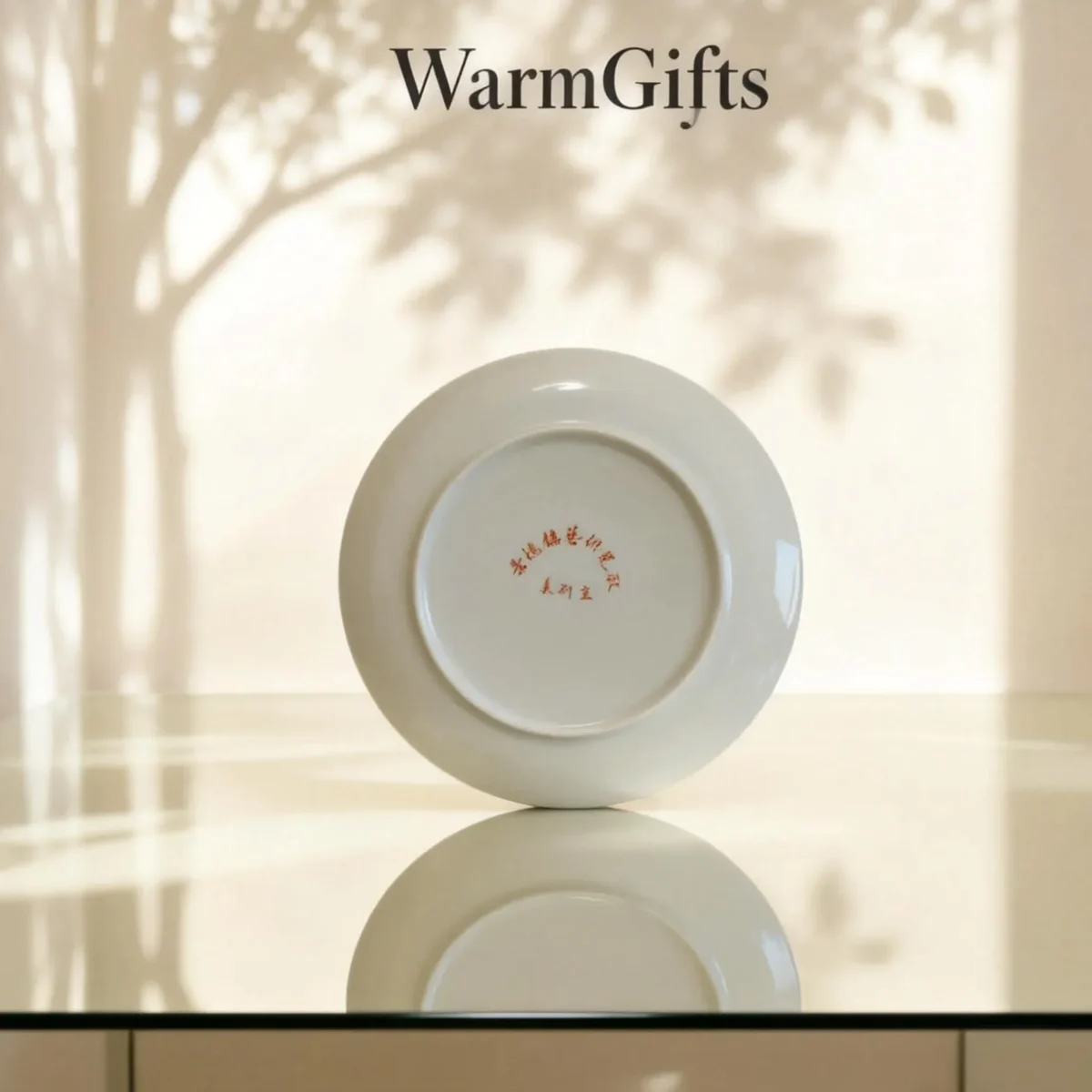 Quan05 Loyal and Brave Without Peer Porcelain Plate