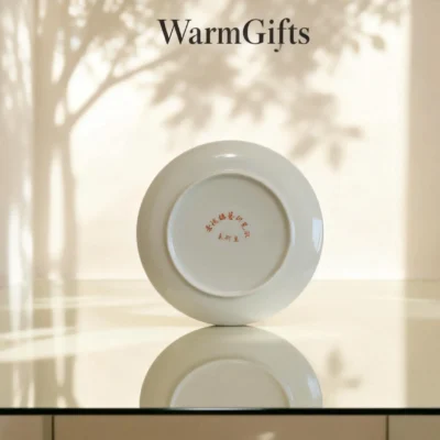 Quan05 Loyal and Brave Without Peer Porcelain Plate