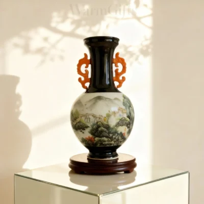 Antique-Style Double-Handled Lantern Bottle