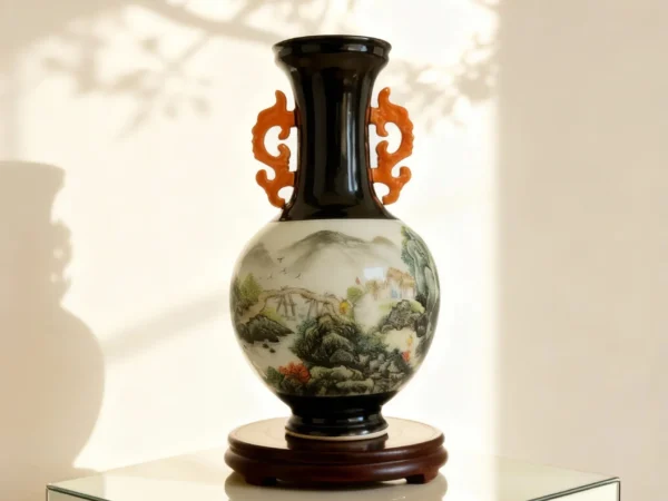 Antique-Style Double-Handled Lantern Bottle