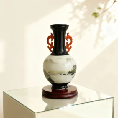 Antique-Style Double-Handled Lantern Bottle