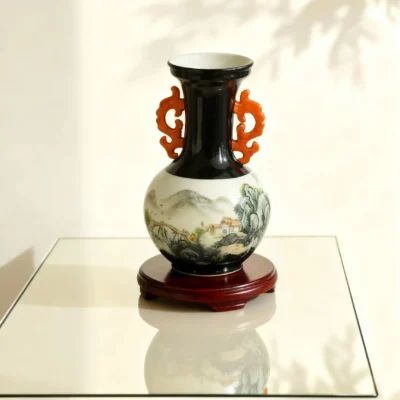 Antique-Style Double-Handled Lantern Bottle
