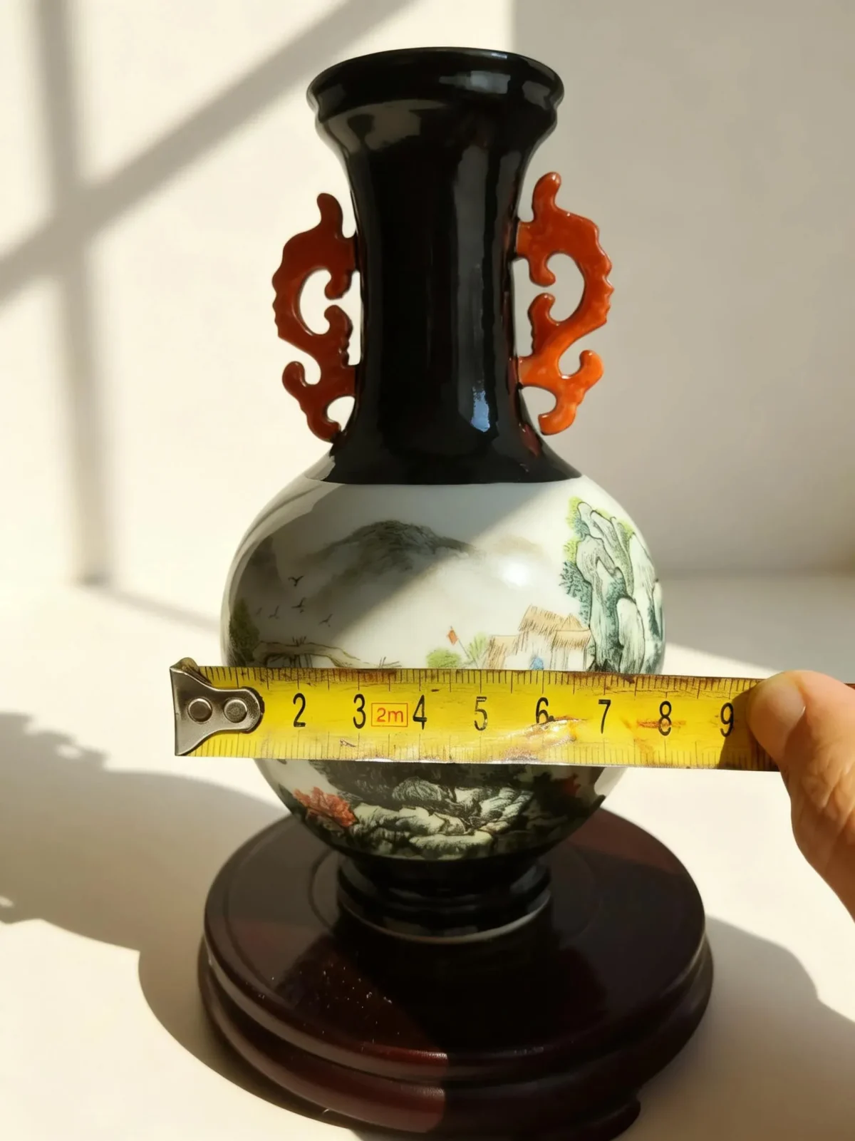 Antique-Style Double-Handled Lantern Bottle