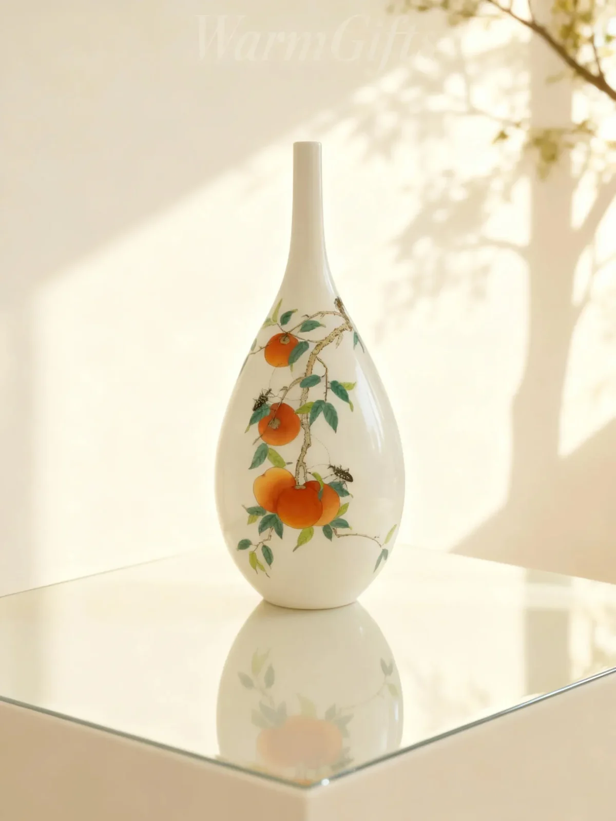 Gallbladder Bottle Persimmons Implying Wishes Fulfilled