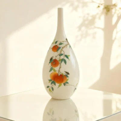 Gallbladder Bottle Persimmons Implying Wishes Fulfilled