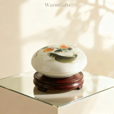 Persimmon and Carp Ink Paste Jar