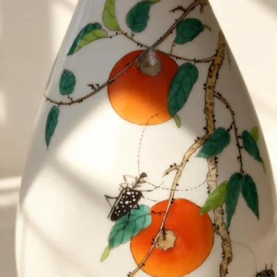 Gallbladder Bottle Persimmons Implying Wishes Fulfilled