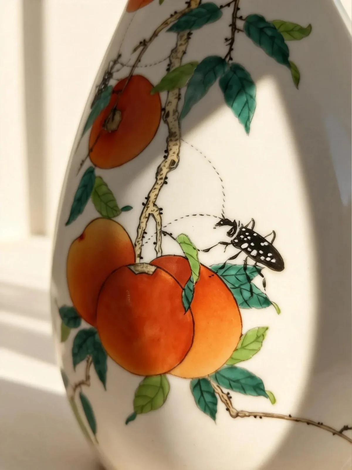 Gallbladder Bottle Persimmons Implying Wishes Fulfilled