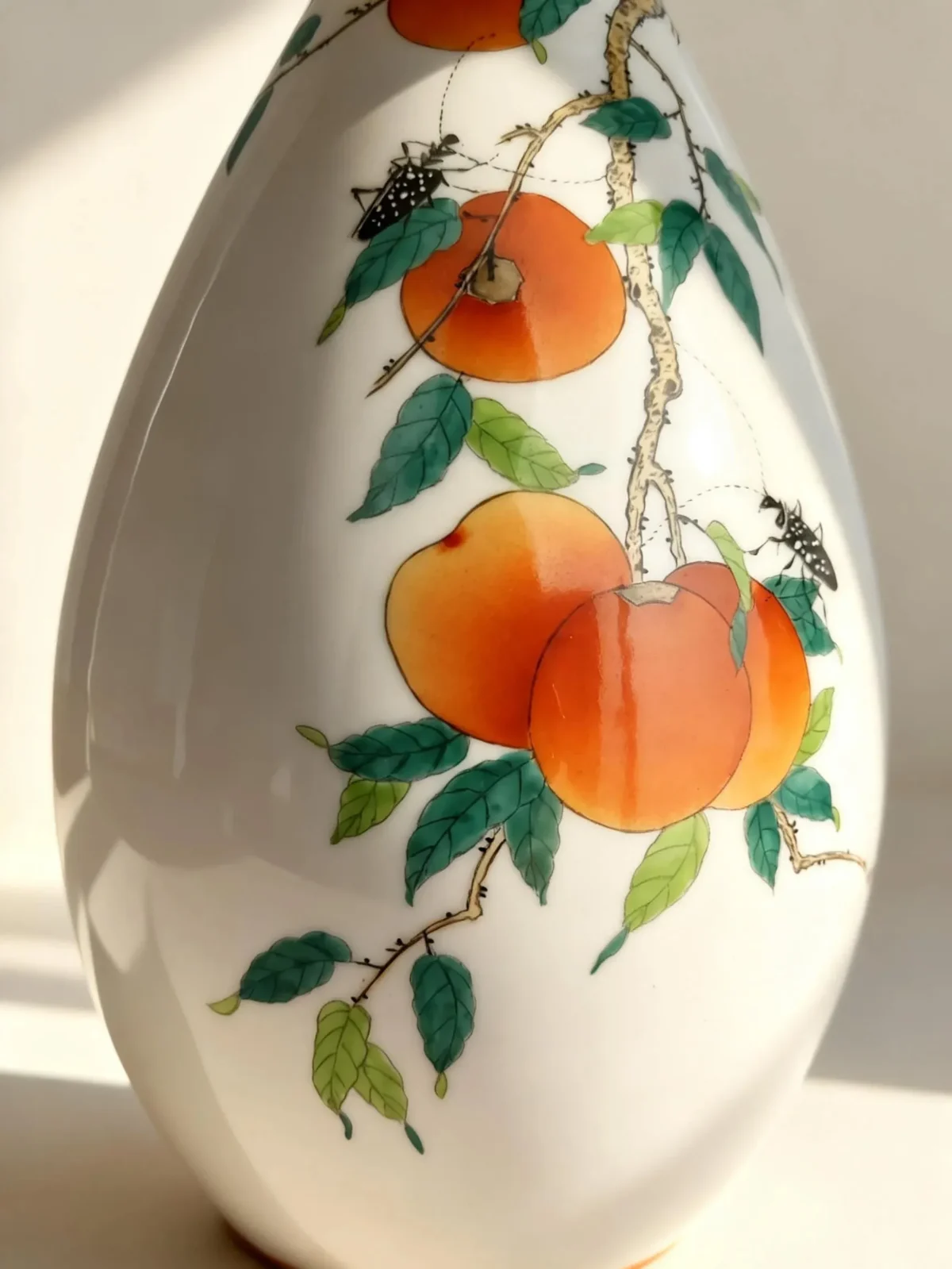 Gallbladder Bottle Persimmons Implying Wishes Fulfilled