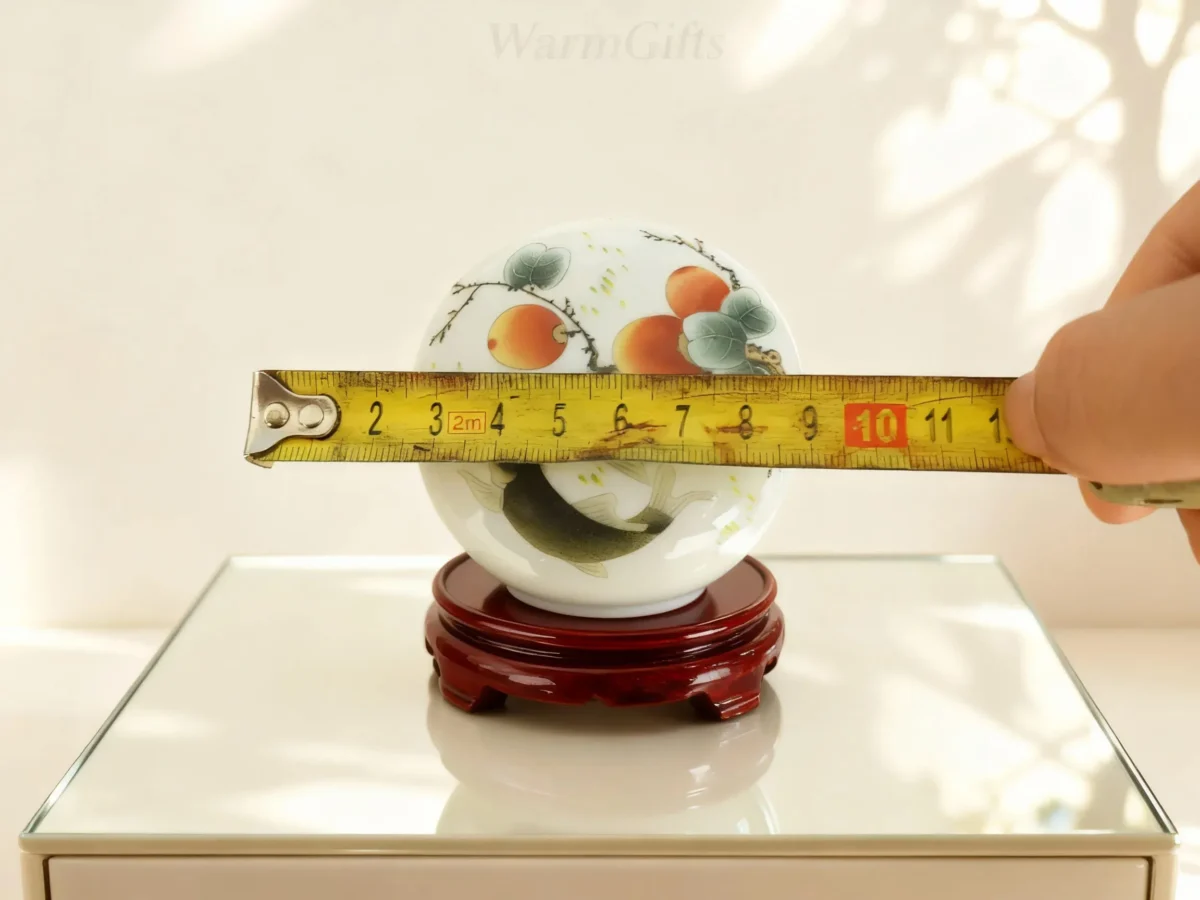 Persimmon and Carp Ink Paste Jar