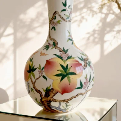 Straight-Neck Celestial Sphere Nine Peaches