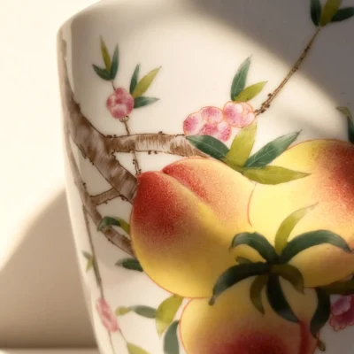 Golden Bell Bottle Five Peaches Bat